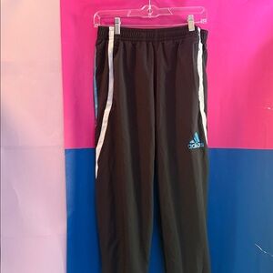 Adidas Adizero Marathon Running Pants Black Blue Men’s Medium